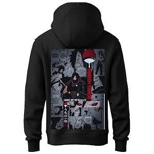 Khakey Hoodie for Boys Stylish Madara Uchiha