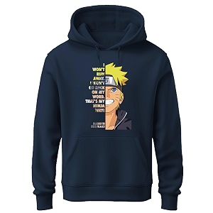 Khakey Mens Cotton Hoodies Naruto Hoodies