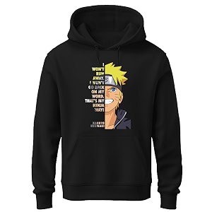 Khakey Naruto Hoodie for Boys Anime