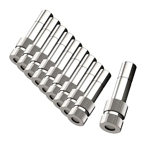brass high low-pressure misting nozzle water sprayer fogging cleanable anti-drips ideal for misting lawn gardens greenhouse air cooling systems pack of 10 mist 03 x 6mm