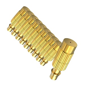 khanjan brass adjustable copper hose misting fog nozzle brass spray sprinkler gardening garden lawn irrigation black amp golden 10