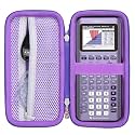 Khanka Stroage Case for Texas Instruments TI-84 Evo/TI - 84 Python/TI-83 Plus/TI-84 Plus/TI-84 Plus CE Color Graphing Calculator, Case Only (Infinitely Iris)