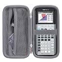Khanka Stroage Case for Texas Instruments TI-84 Evo/TI - 84 Python/TI-83 Plus/TI-84 Plus/TI-84 Plus CE Color Graphing Calculator, Case Only(Galaxy Gray)