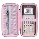 Khanka Stroage Case for Texas Instruments TI-84 Evo/TI - 84 Python/TI-83 Plus/TI-84 Plus/TI-84 Plus CE Color Graphing Calculator, Case Only (Rose Gold)