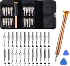 khansaheb passion 27 in 1 precision screwdriver set pocket repair electronics tool kit combination screwdriver set