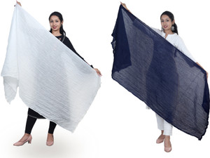 kharari pure cotton solid women dupatta
