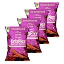 Khari Foods Beetroot Crispies, Peri Peri Flavoured Chips, No Palm Oil, No Maida, Millet Goodness, Fibre Rich, Zero Cholestrol, Gluten Free Vegan, Healthy Snacks (50g x 4 Combo)