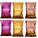 Khari Foods Healhty Crispies Combo, Tandoori Ragi, Peri Peri Beetroot, Masala Oats Chips, No Palm Oil, No Maida, Millet Goodness, Fibre Rich, Zero Cholestrol, Gluten Free Vegan Snacks (50g x 6 Combo)