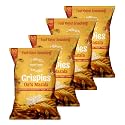 Khari Foods Oats Crispies, Masala Flavoured Chips, No Palm Oil, No Maida, Oats Goodness, Fibre Rich, Zero Cholestrol, Gluten Free Vegan Snacks (50g x 4 Combo)