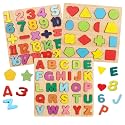 Khasala Brothers Wooden ABCD Alphabet Number Shape