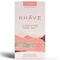KHAVE Fine Grain Himalayan Pink Salt for Cooking & Baking, 12 oz/350 gm