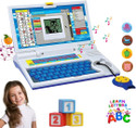 KHELOZZ Educational Laptop Computer Toy with Mouse for Kids Above 3 Years