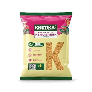 Khetika Whole Methi Dana 200g Banaskantha