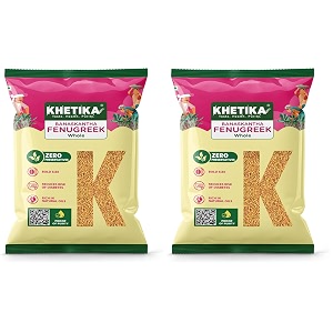Khetika Whole Methi Dana 200g Banaskantha