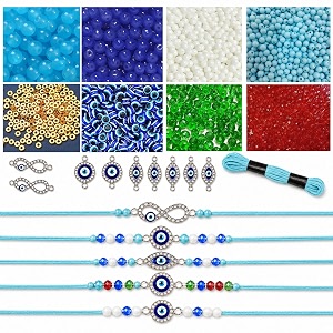Khillayox DIY Evil Eye Rakhi Making Kit