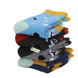 khillayox kids warm woolen socks for kids winter socks ankle length for kids baby boys and baby girls thick terry towel socks for kids pack of 4