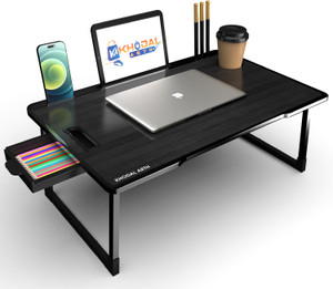 khodal arth us biding black color kids study table engineered wood study table