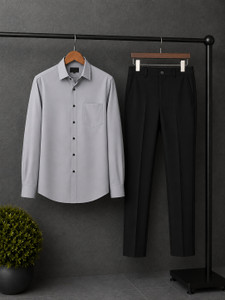 KHODIYAR FASHION Men Shirt Pant Set