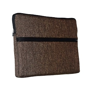 khooti laptop sleeve 15-inch d3 jute brown