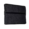 Khooti Laptop Sleeves D3 Laminated Jute Fabric Dark Grey 13"