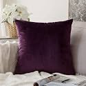 Khooti Velvet Cushion Cover 18x18 Wine