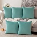 Khooti Velvet Cushion Cover 24x24 Teal