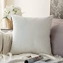 Khooti Velvet Cushion Cover 30x30 Pure