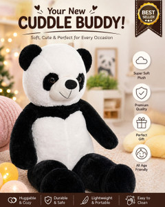 KHUSHBU ENTERPRISES Jumbo Panda Teddy Bear 6FT