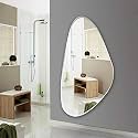 Designer Mirror Glass Bathroom Wall - Decorative Home Decor Mirror Glass for Bedroom, Living Room, Dressing Room, Hall, Makeup Room, Wash Basin