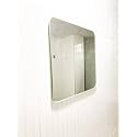 LED Mirror Glass for Bathroom Wall - Decorative Interior Decor Mirrors for Bedroom, Living Room, Drawing Room, Hall, Makeup Room and Wash Basin Square Shape (Size 8x8 Inch) (Pack of 3)
