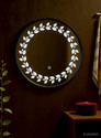 Khushi Decors Mirror H48 Bathroom Mirror (Decorative Finish : Polished)
