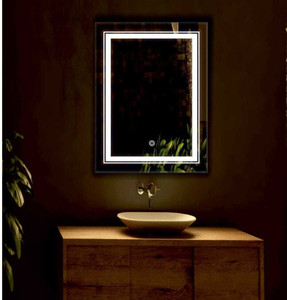 khushi decors mirror h72 bathroom mirror star finish  polished
