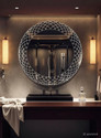Khushi Decors Wall Mirrors Bathroom Mirror (Contemporary Finish : Polished)