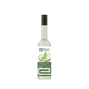 khuvi organics cucumber mint sharbat khira kakdi pudina 500ml  natural cooling summer drink concentrate  refreshing hydrating sharbat for daily use