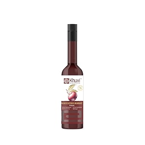 khuvi organics kokum sharbat mangosteen syrup 500ml  natural summer cooling drink concentrate  tangy traditional sharbat for refreshment amp mocktails