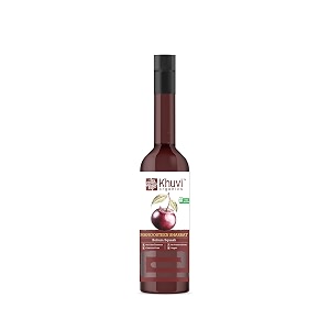 khuvi organics kokum squash no added sugar 500ml  mangosteen drink concentrate  natural tangy summer cooler  traditional sharbat for refreshment amp mocktails