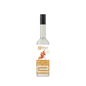 khuvi organics kesudo sharbat palash flower syrup 500ml  natural summer cooling drink concentrate  traditional floral sharbat for refreshment amp mocktails