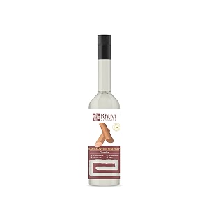 khuvi organics sandalwood sharbat chandan syrup 500ml  natural cooling summer drink concentrate  refreshing traditional sharbat for mocktails amp desserts