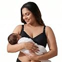 Women39s Maternity Feeding Bra Front Open Snap