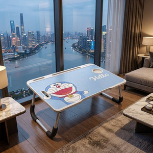 kiara quality first doraemon cartoon kids foldable table for study  work best for work home engineered wood study table