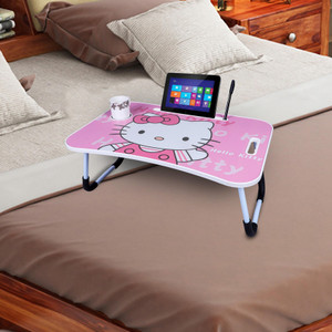 kiara quality first hello kitty kids foldable table for study  work best for work home engineered wood study table
