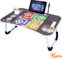 Kiara Quality First Ludo Game Kids Foldable Table For Study & Work, Best for Work Home Engineered Wood Study Table