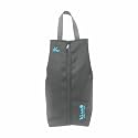 KIASH Shoe Storage Organizer Bag with One Zipper for Traveling, Portable Pouch, Waterproof Lightweight Polyester Fabric for Men and Women - Grey - Pack of 1