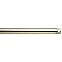 Kichler 360000PN Ceiling Fan 12-Inch Downrod, Polished Nickel Finish