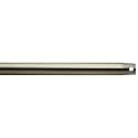 Kichler 360001BSS Accessory Fan Down Rod 18-Inch, Brushed Stainless Steel