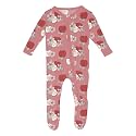 KicKee Baby &amp; Toddler Zipper Footie – Ultra-Soft Viscose from Bamboo Pajamas with Flip Paws &amp; Grips
