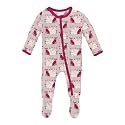 KicKee Baby &amp; Toddler Zipper Footie – Ultra-Soft Viscose from Bamboo Pajamas with Flip Paws &amp; Grips