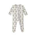 KicKee Baby &amp; Toddler Zipper Footie – Ultra-Soft Viscose from Bamboo Pajamas with Flip Paws &amp; Grips