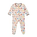 KicKee Baby &amp; Toddler Zipper Footie – Ultra-Soft Viscose from Bamboo Pajamas with Flip Paws &amp; Grips