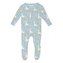 KicKee Baby &amp; Toddler Zipper Footie – Ultra-Soft Viscose from Bamboo Pajamas with Flip Paws &amp; Grips